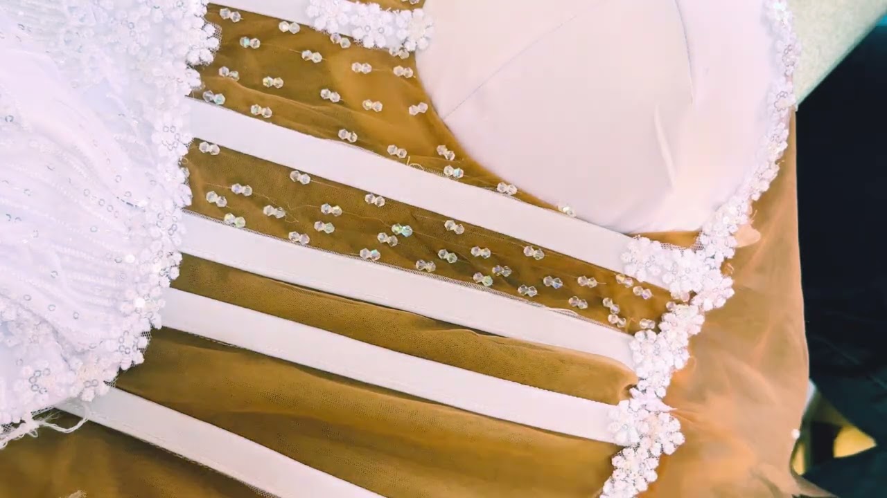 How to bead a illusion net 