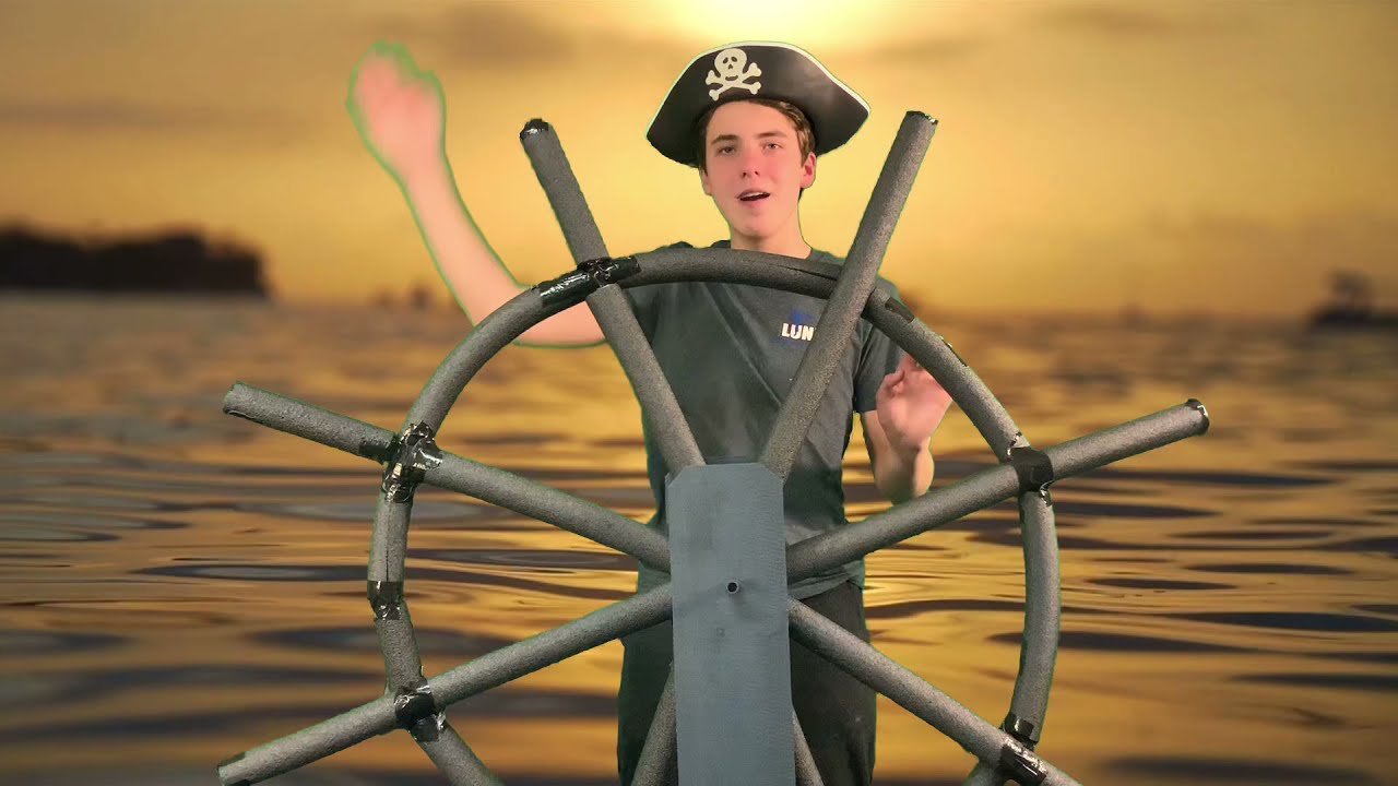 How to build a Pirate ship wheel for Halloween!