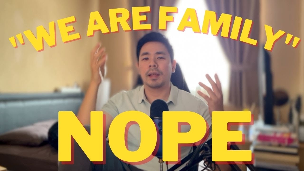 family-like culture at work is TOXIC #podcast