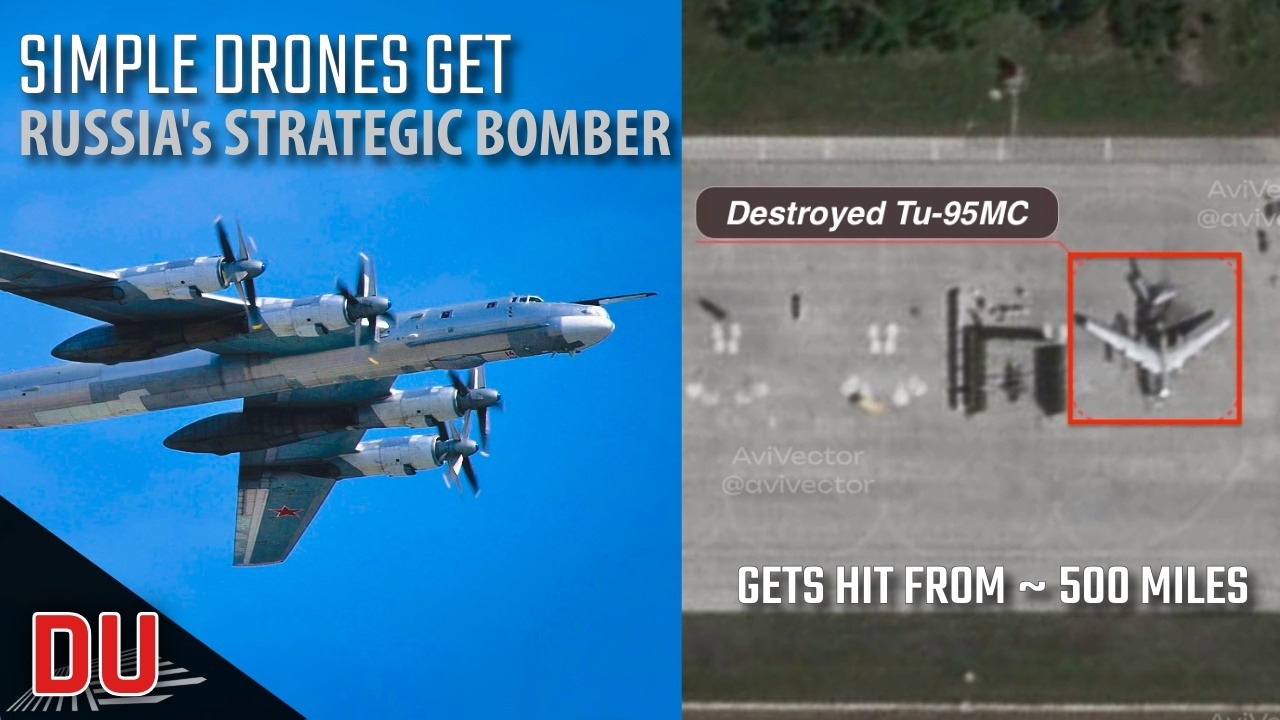 Why loss of Tu-95 bomber to Ukrainian drone is disaster for Russian military ?