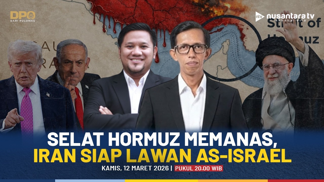 [LIVE] Selat Hormuz Memanas, Iran Siap Lawan AS-Israel | DPO PODCAST