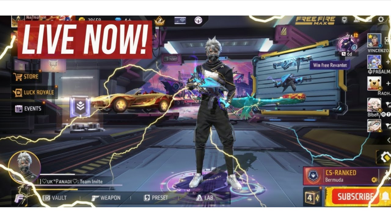 The Mohsin Gaming  is live // free fire old player gameing