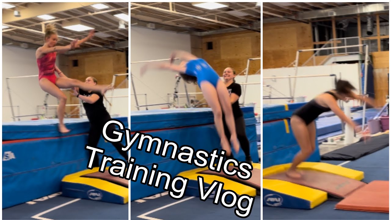 gymnastics training | mini vlog