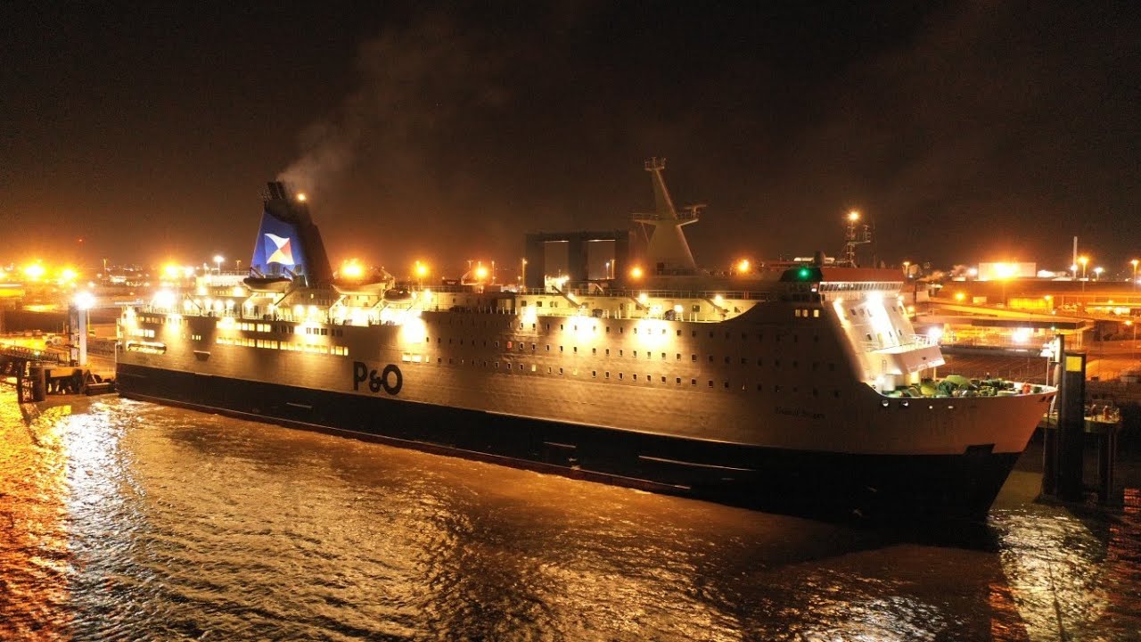 PRIDE of BRUGES - FINAL Departure from Hull