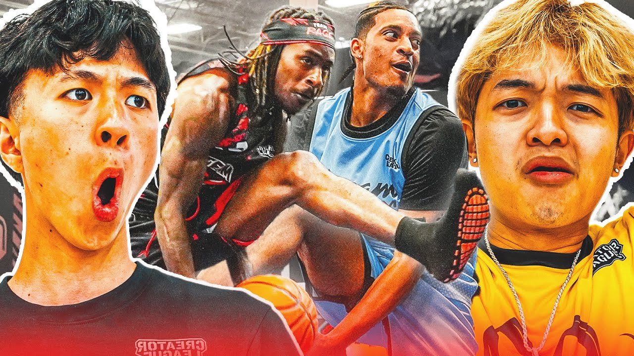 Trampoline BASKETBALL | Cam Wilder, JDub, YPK Raye, Tylil, and MORE!