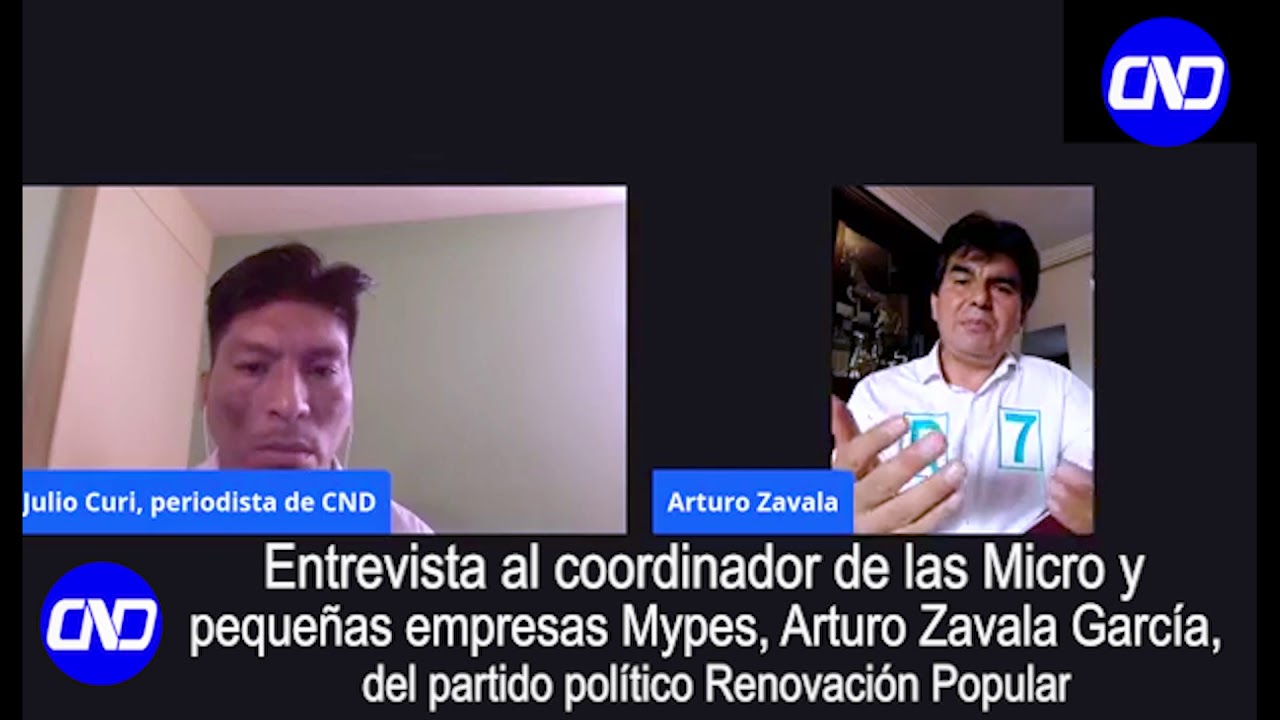 Entrevista a Arturo Zavala García, coordinador de Micro y pequeñas empresas Mypes.