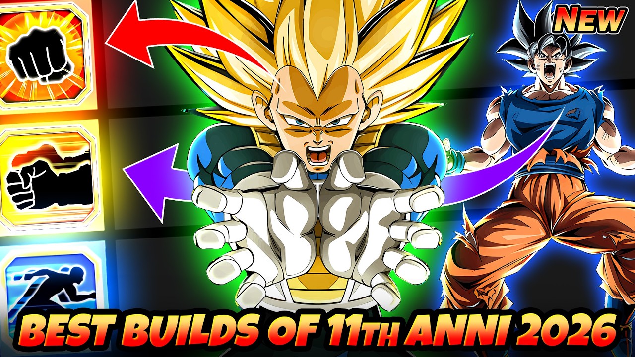 HOW BUILD EVERY 11th ANNIVERSARY UNIT!! Hidden Potential Guide | Dragon Ball Z Dokkan Battle