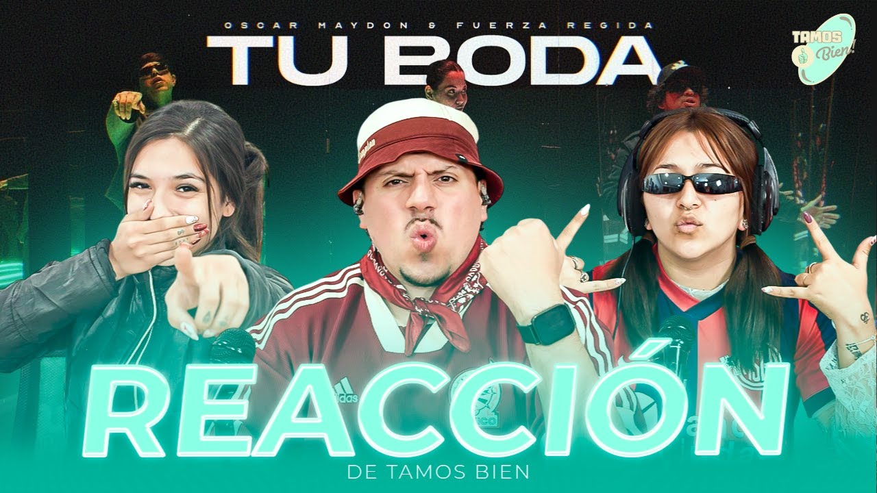 Reacción a Oscar Maydon x Fuerza Regida - Tu Boda [Official Video] | 🇦🇷 Tamos Bien!