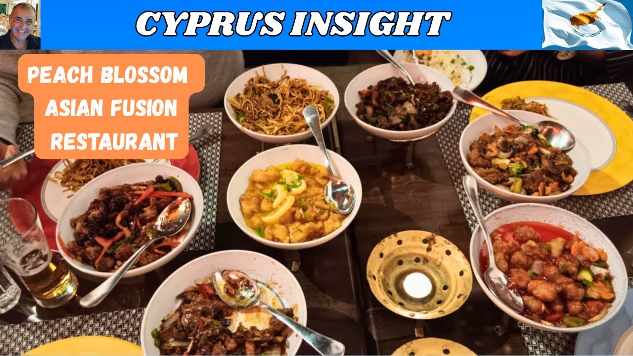 Peach Blossom Paphos Cyprus Is The SECRET Spot For Amazing Asian Food.