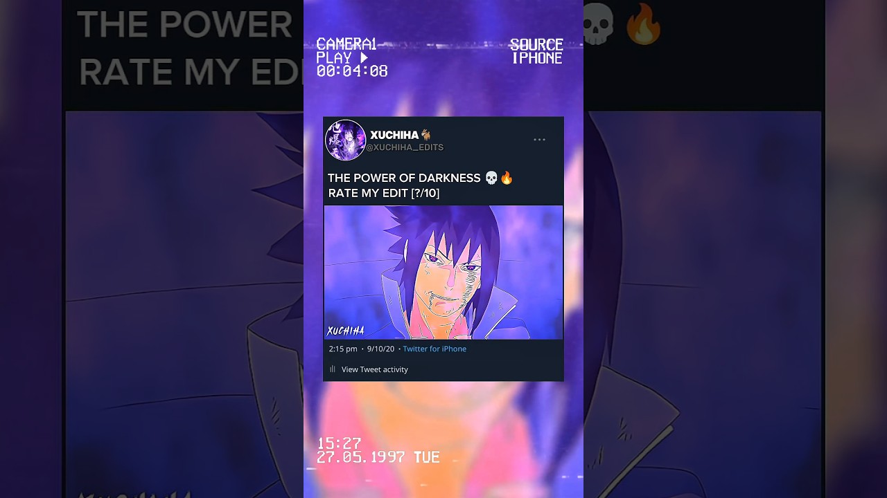Sasuke's power of darkness 💀🔥 #naruto #anime #shorts