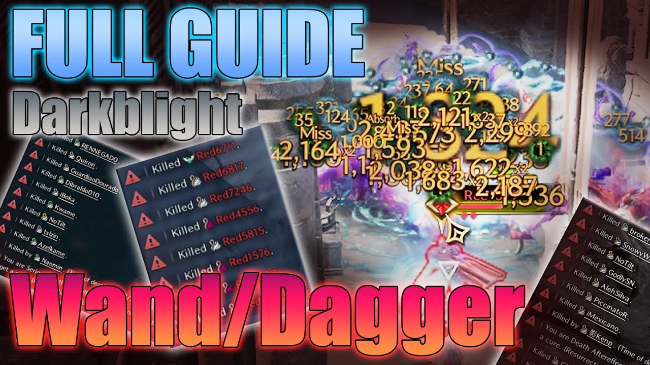[OUTDATED - T2 IN DESCRIPTION] Throne and Liberty Darkblight Guide - Wand/Dagger Tutorial