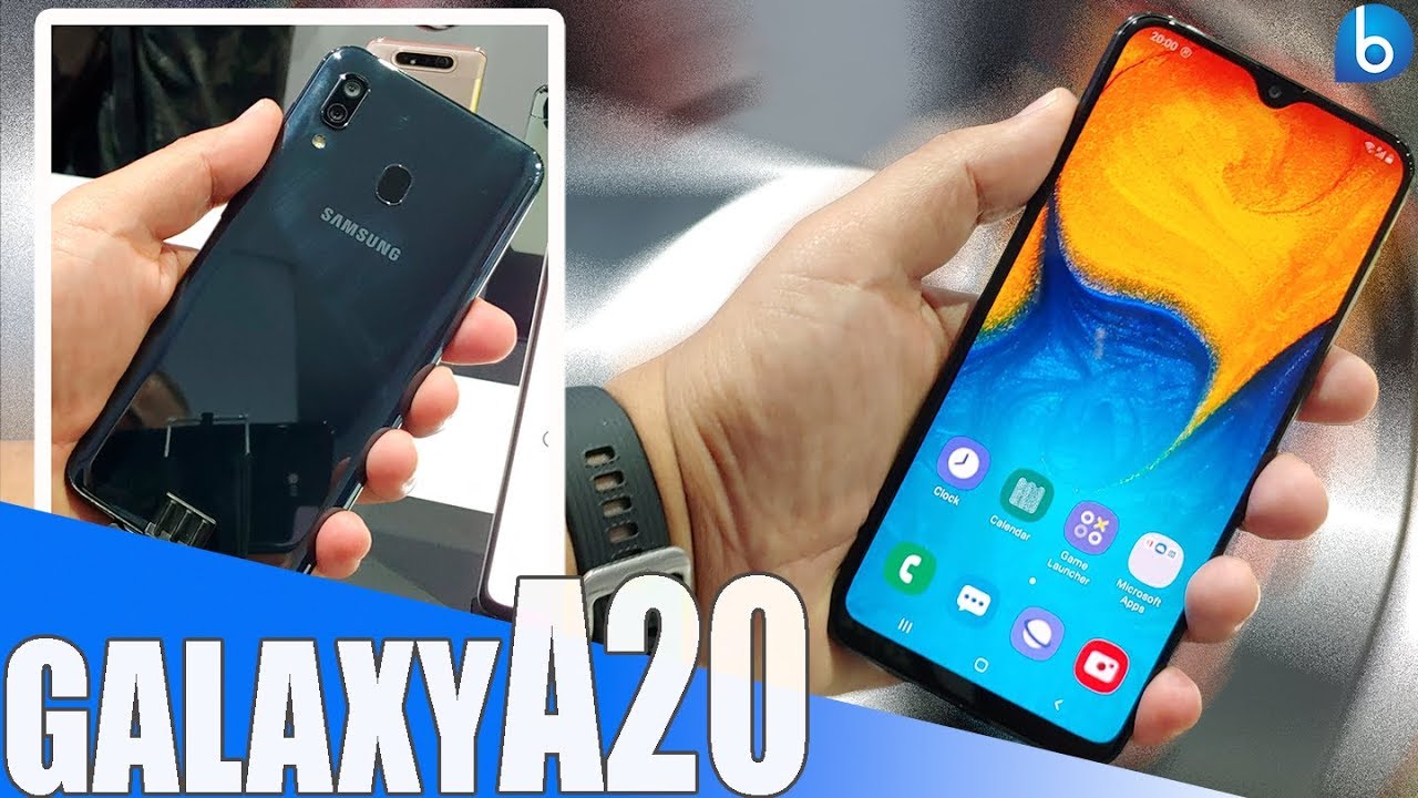 NOVO SAMSUNG GALAXY A20 | HANDS ON
