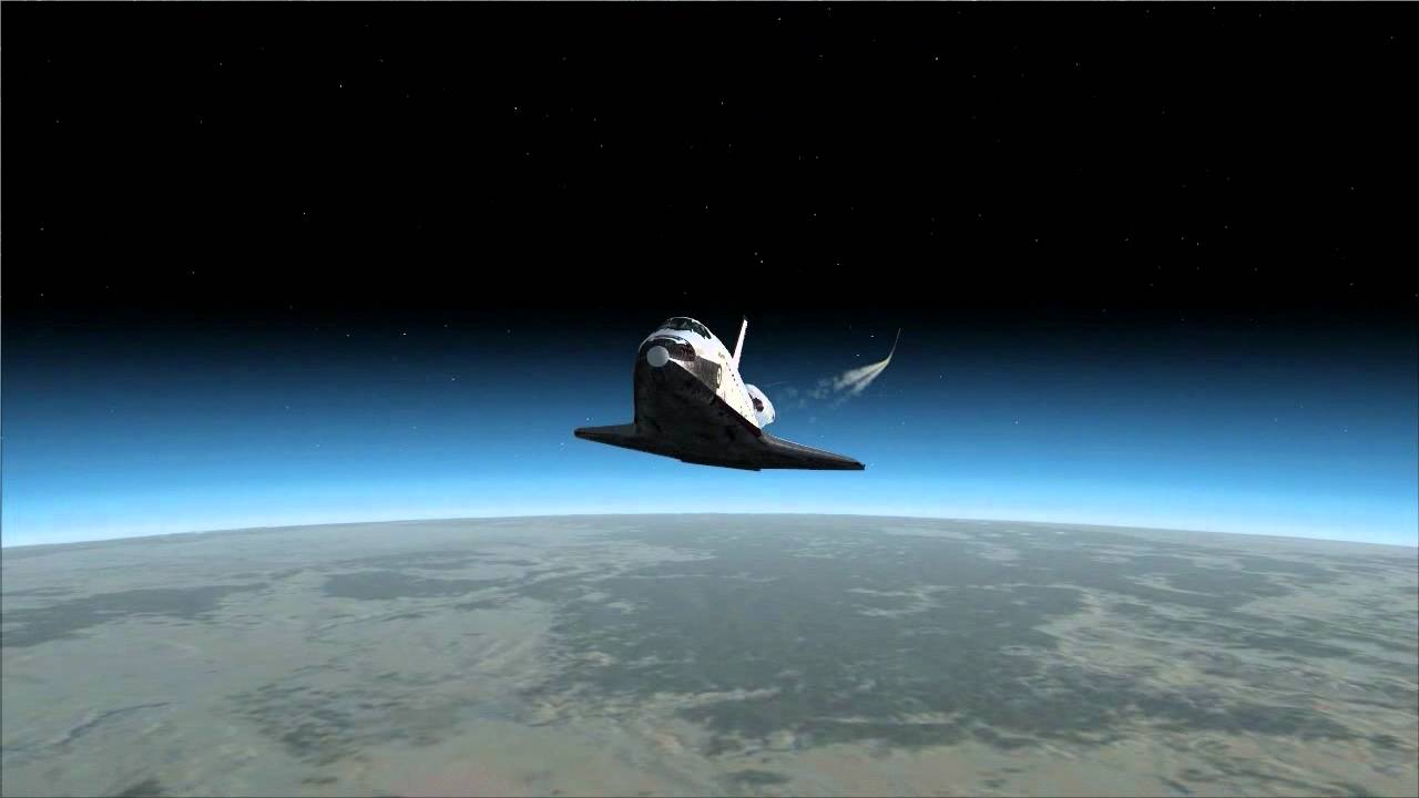 FSX Space Shuttle Atlantis flight