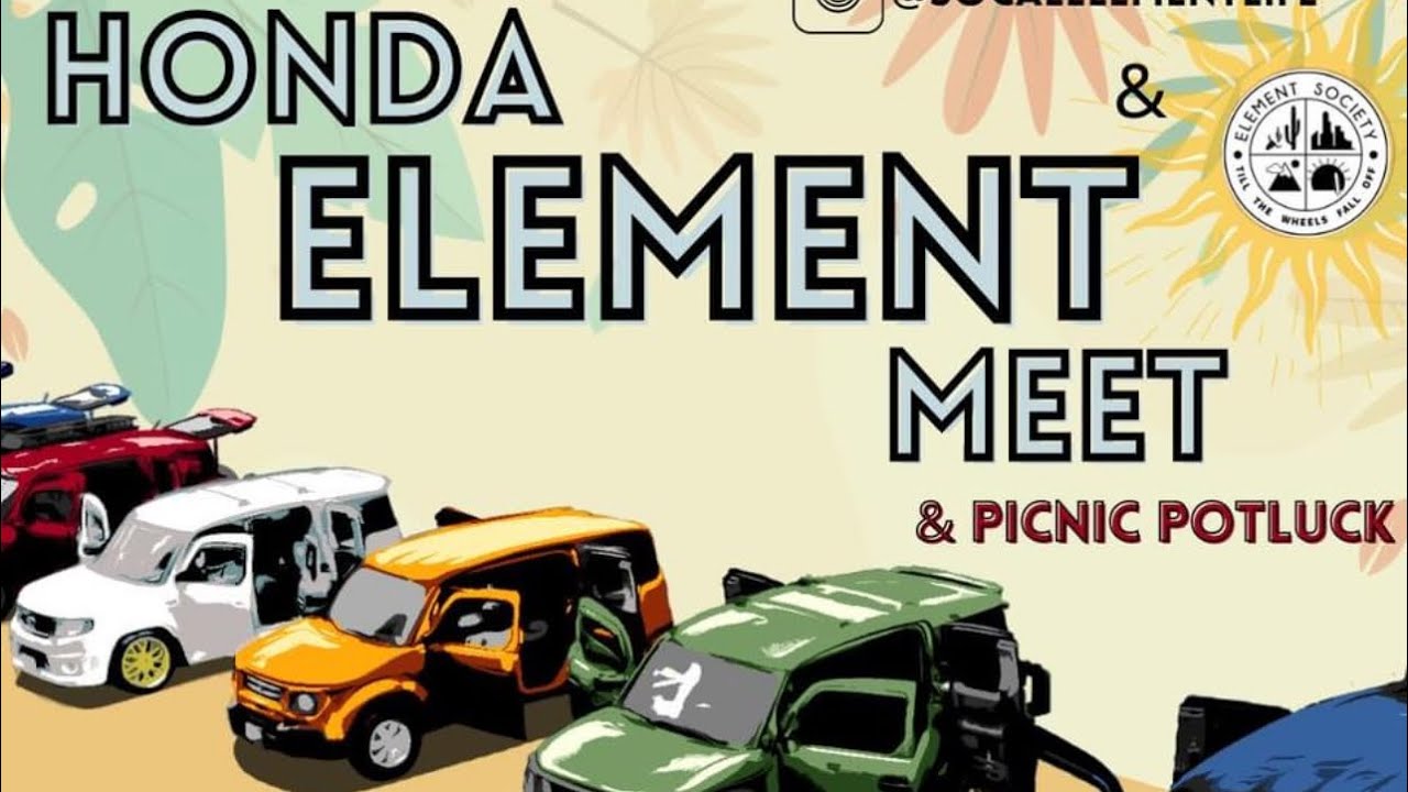 Honda Element Mods & Meet in California Part 1