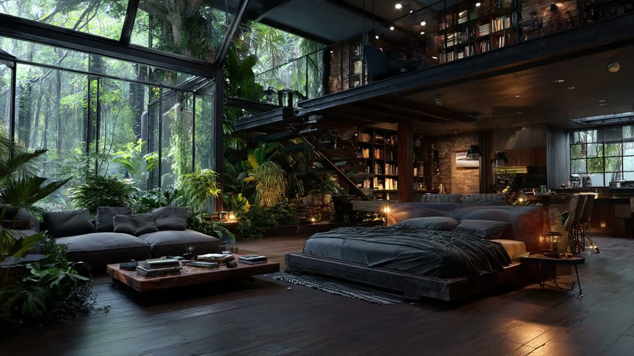 Gentle Rainy Night 🌧️ Calm Piano Music for Deep Sleep and Total Relaxation