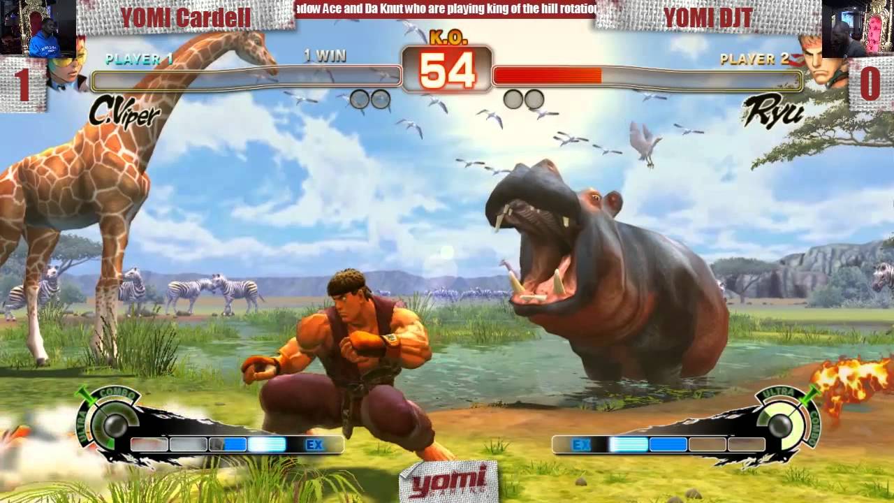 Yomi Gaming USF4 Capcom/Anime Week 4 Pools YOMI Cardell (C.Viper) vs YOMI DJT (Ryu)