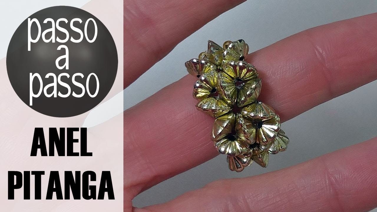 Como fazer ANEL com PITANGAS e MIÇANGAS