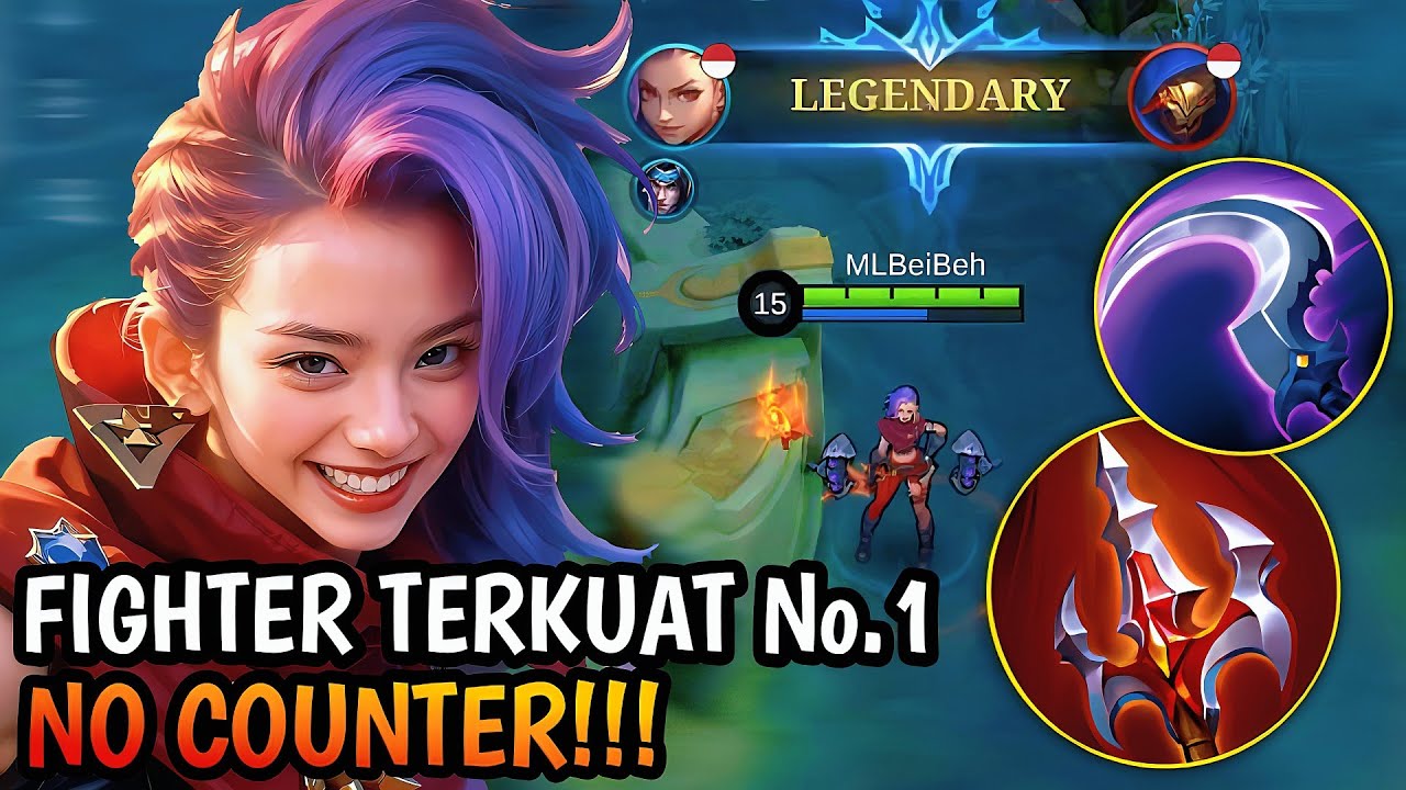 SLEBEW! INI DIA IXIA BUILD TEMBAKAN TERKUAT 100% MVP| MLBB