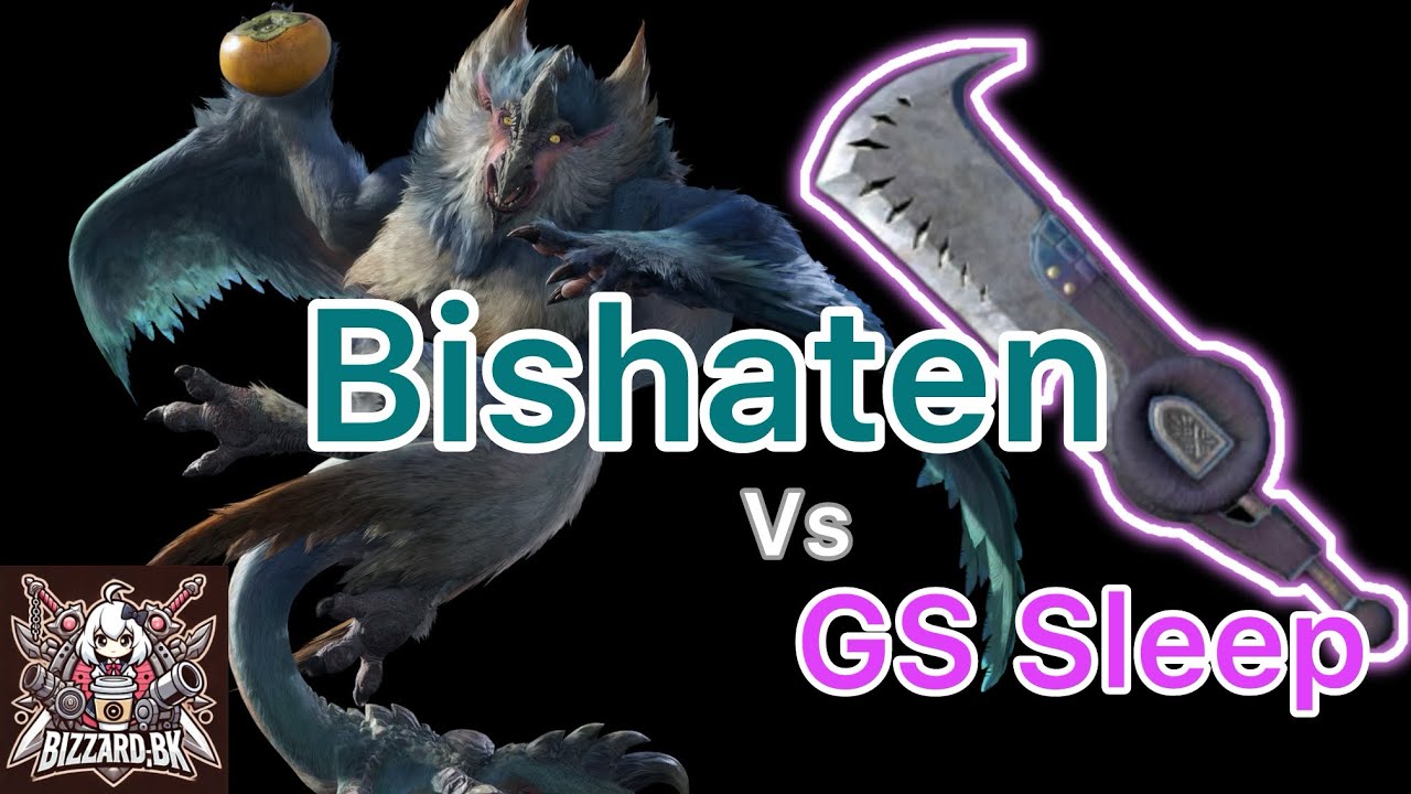 [MHN] Bishaten 10 star vs GS Sleep 💤 Monster hunter now