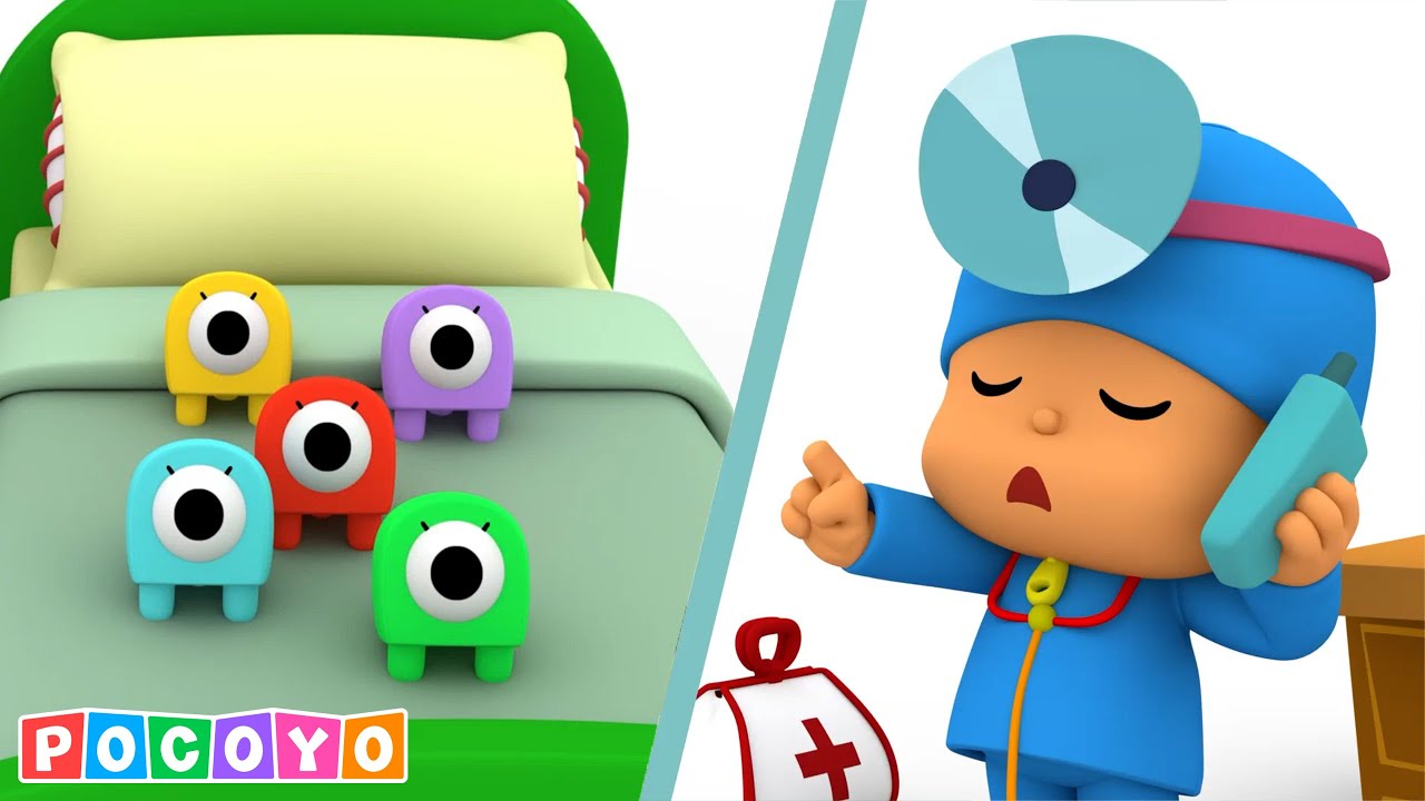 Count the ALIENS Dancing on the BED? 👽 | Learn to Count | Numbers song | Pocoyo English | Cartoons