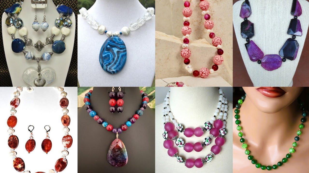 Crackle Agate Necklace Designs – Electrifying Statement 🤩Beauty