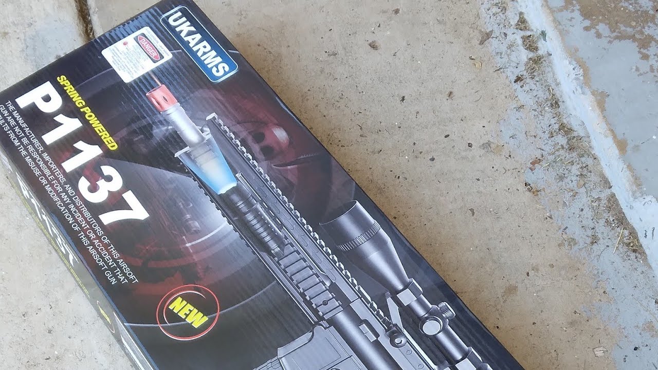 unboxing and review of the Ukarms P1137 air-soft gun