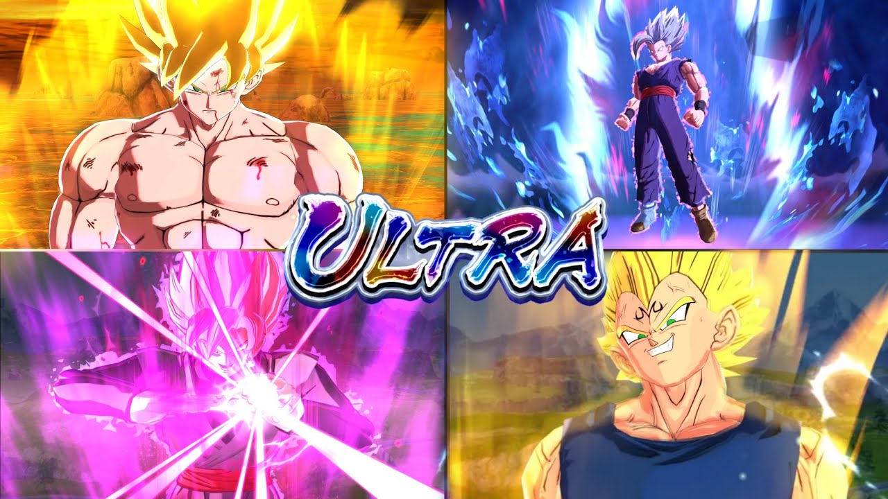 ALL the ULTRA Characters Intro in Landscape Mode!!-Dragon Ball Legends