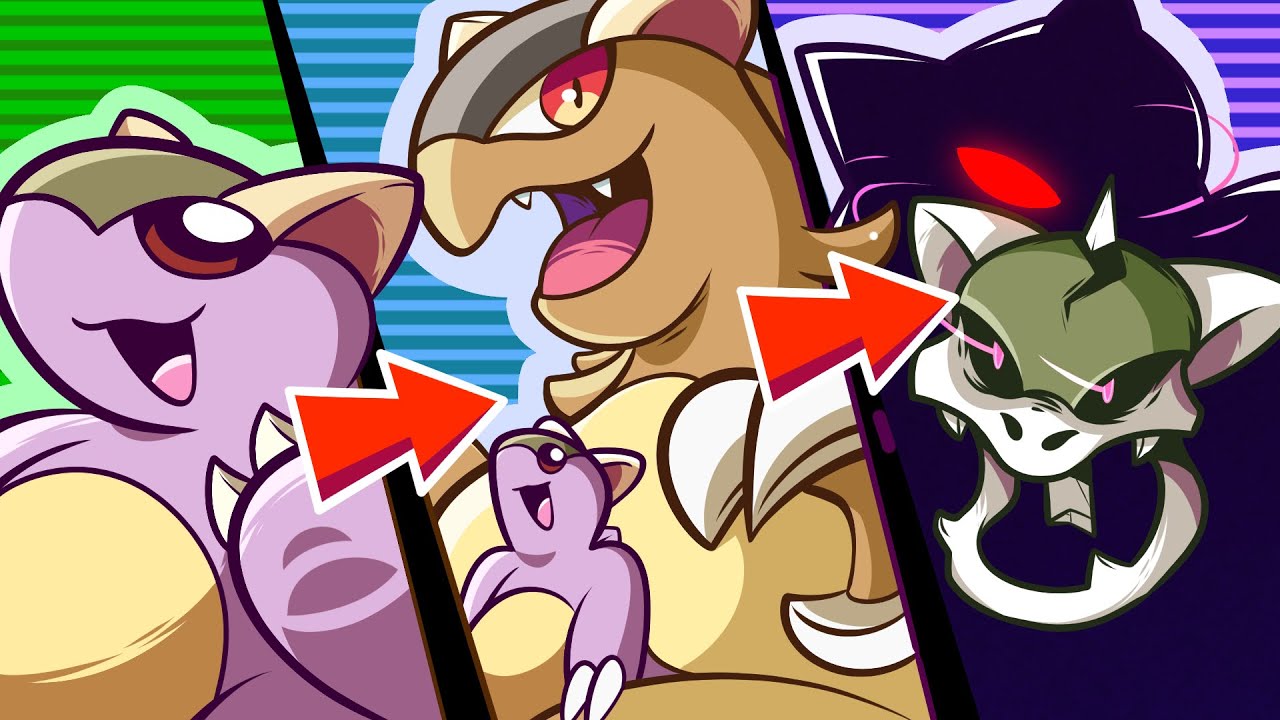 Pokémon, But They Don't Stop Evolving