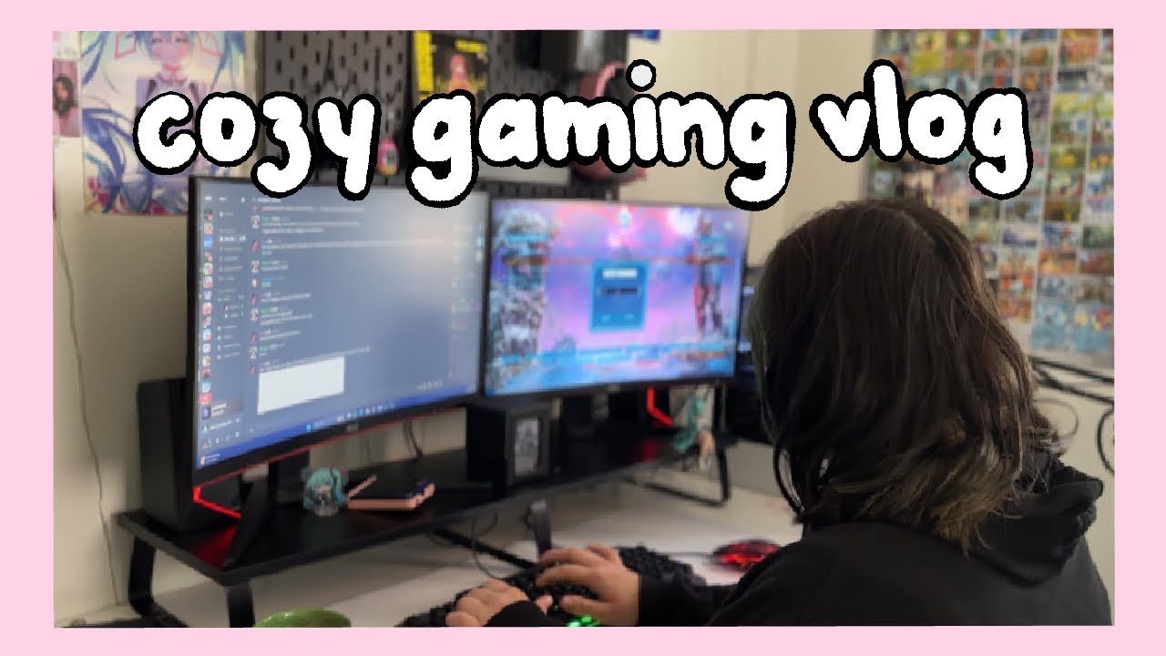 cozy gaming vlog🎮🎧 playing ark w/ friends, my time at sandrock, LADS, etc. 