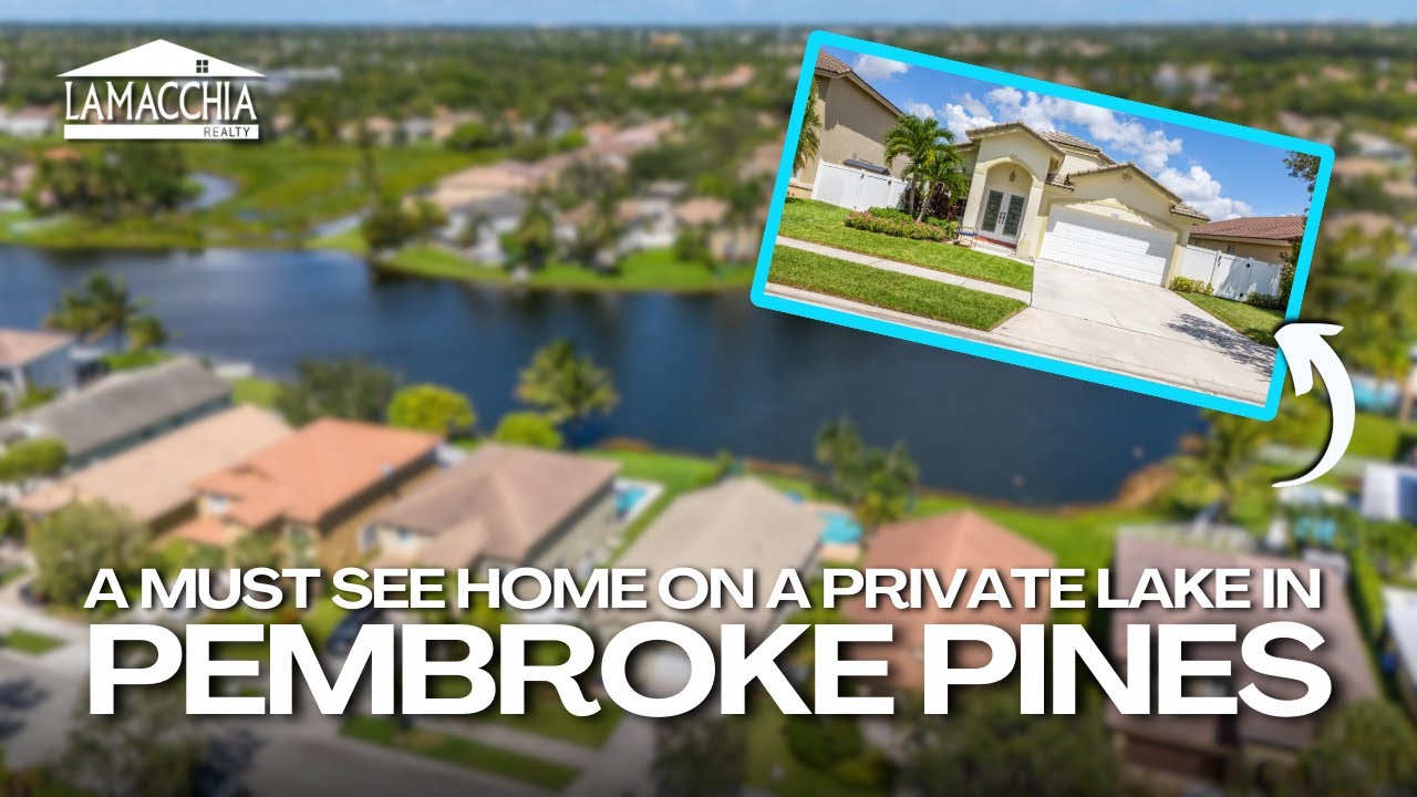 Inside a Gorgeous West Pembroke Pines Home | Walden Lake Pool Home with Lake Views