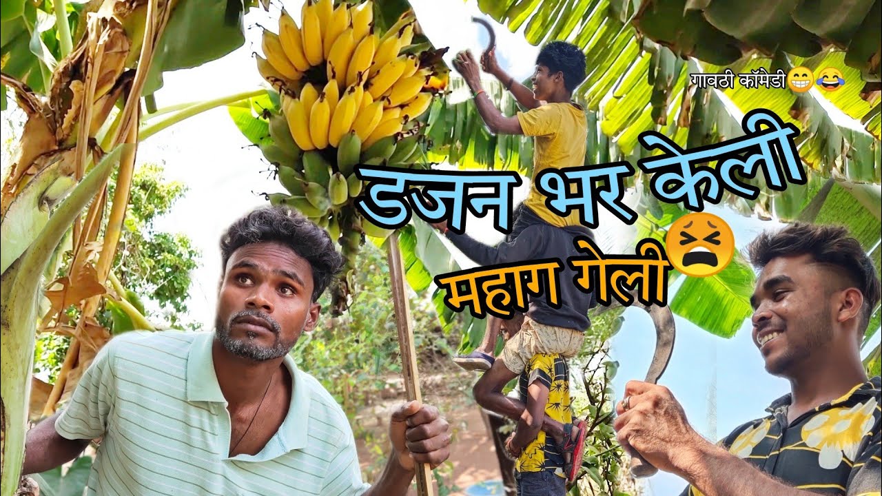 डजन भर केली, महाग गेली | गावठी कॉमेडी | GAVTHI COMEDY | BHARAT GUHE | ARYAN GROUP