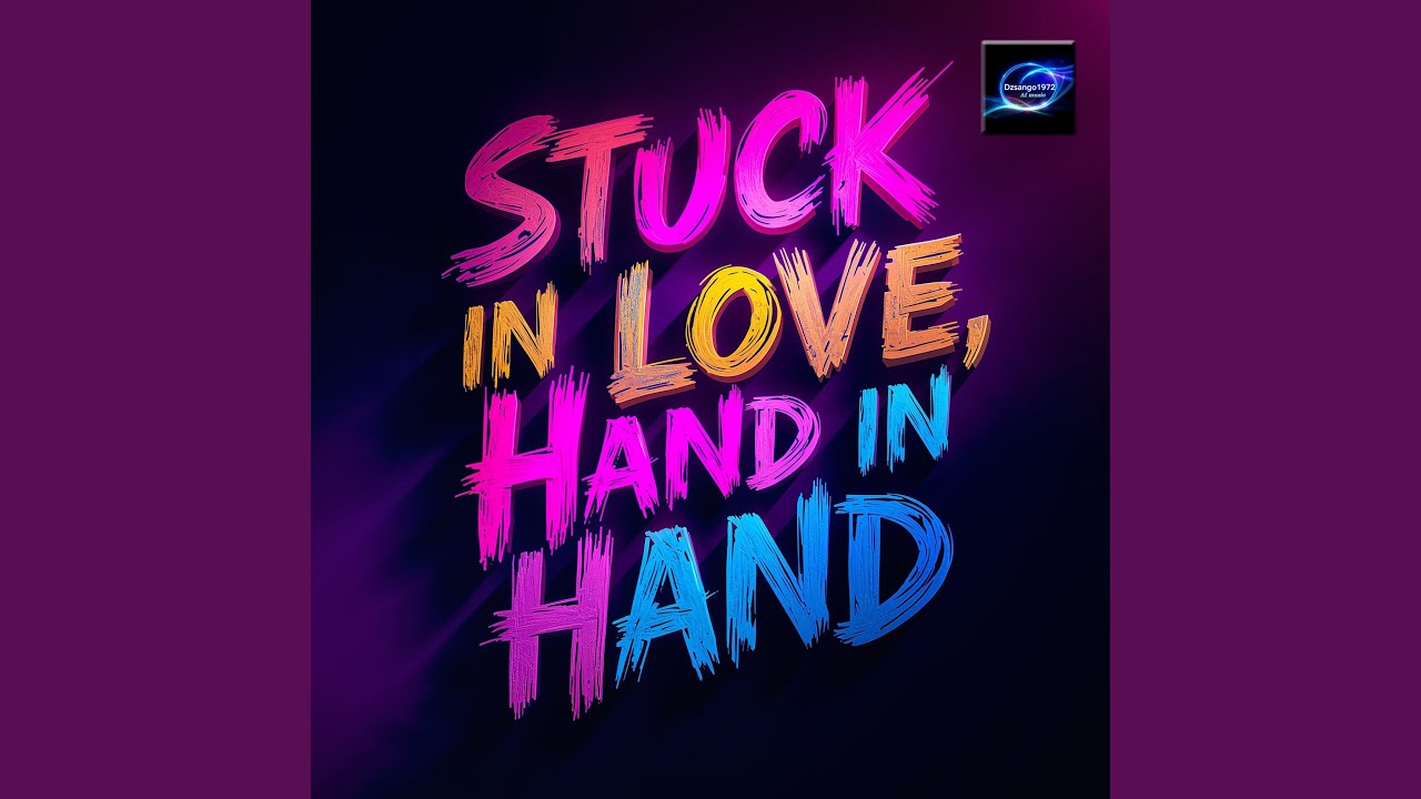 Stuck in love, hand in hand