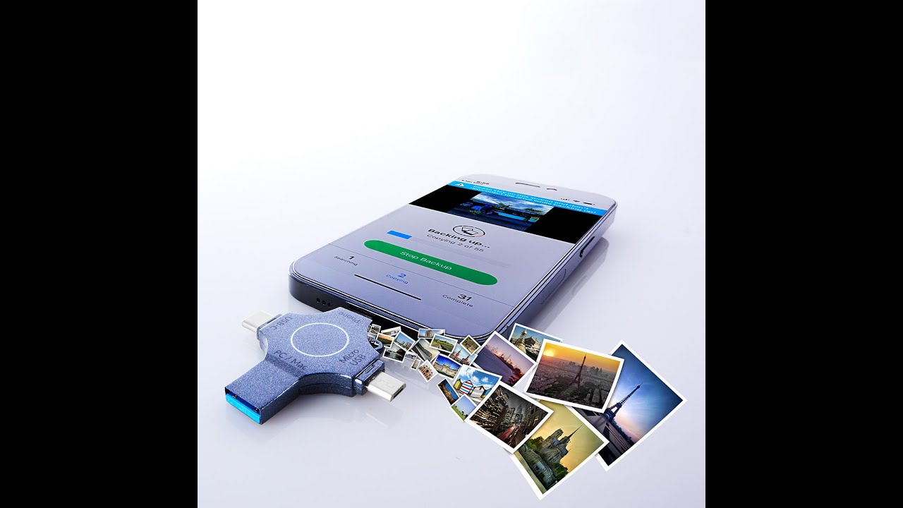 Portable Smartphone Photo Vault