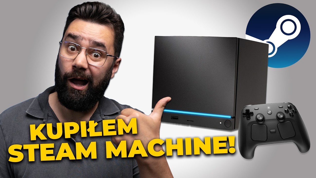 Moje pierwsze 25 minut ze STEAM MACHINE