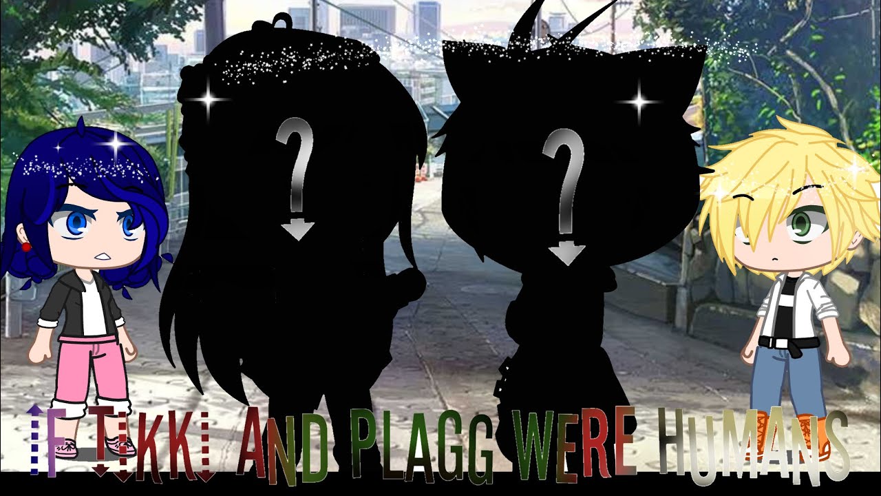 If Tikki and Plagg were humans | Gacha Club | Miraculous Ladybug | Gacha Club Skit | Part 1