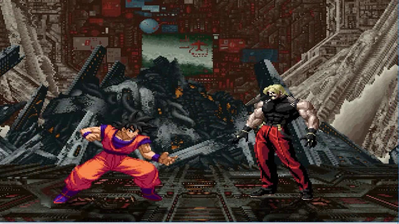 Goku vs Rugal 2002 |Dragon Ball vs King Of Figthers| Mugen