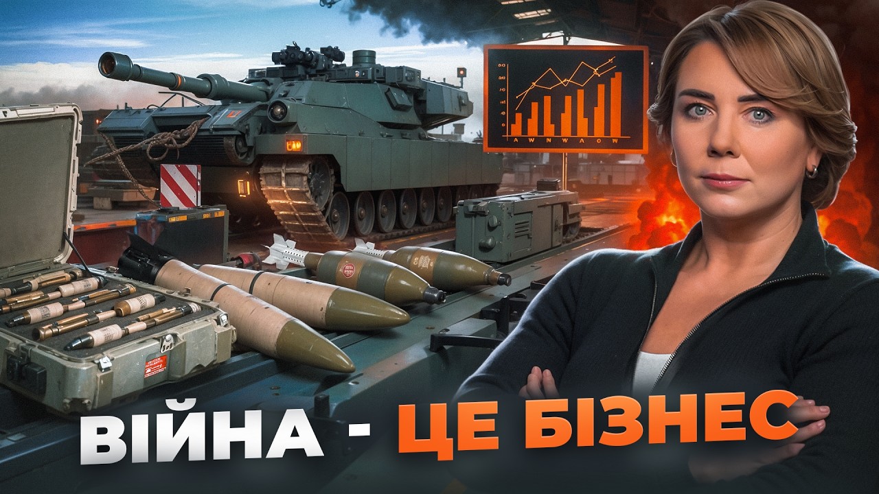 Хто ЗАРОБЛЯЄ НА ВІЙНІ найбільше? Україна в ЕЛІТНОМУ КЛУБІ виробників зброї / ЕКОНОМІКА ВІЙНИ