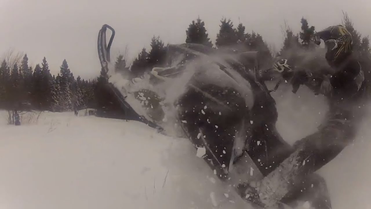 Awesome Powder day | Mxz 600, Assault 800, Renegade 800, Mxz 800, Citation 250  (GoPro HD)