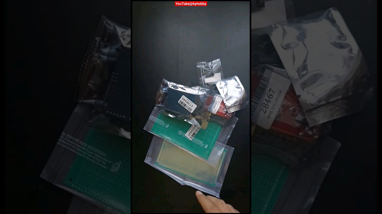 Unboxing Electronic Components from Robu.in 