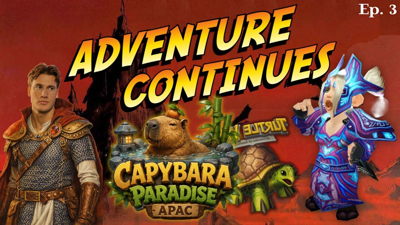 CapyCraft (Temu Turtle WoW) - Most packed server I've every played on...