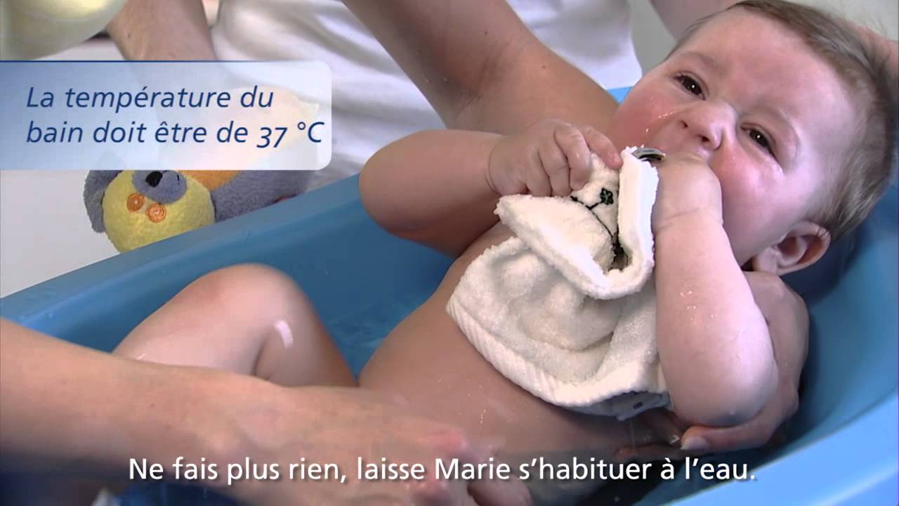 Comment donner correctement le bain à mon enfant?