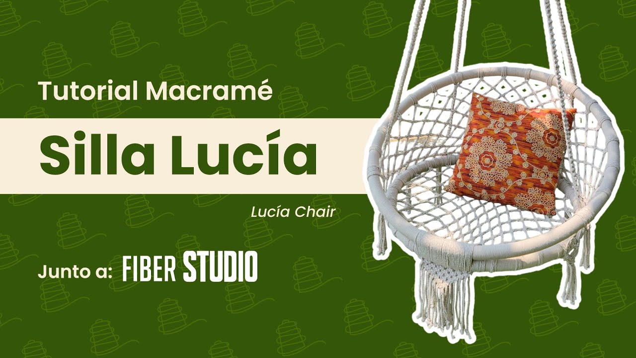 Tutorial Macramé Silla Colgante DIY Paso a Paso.