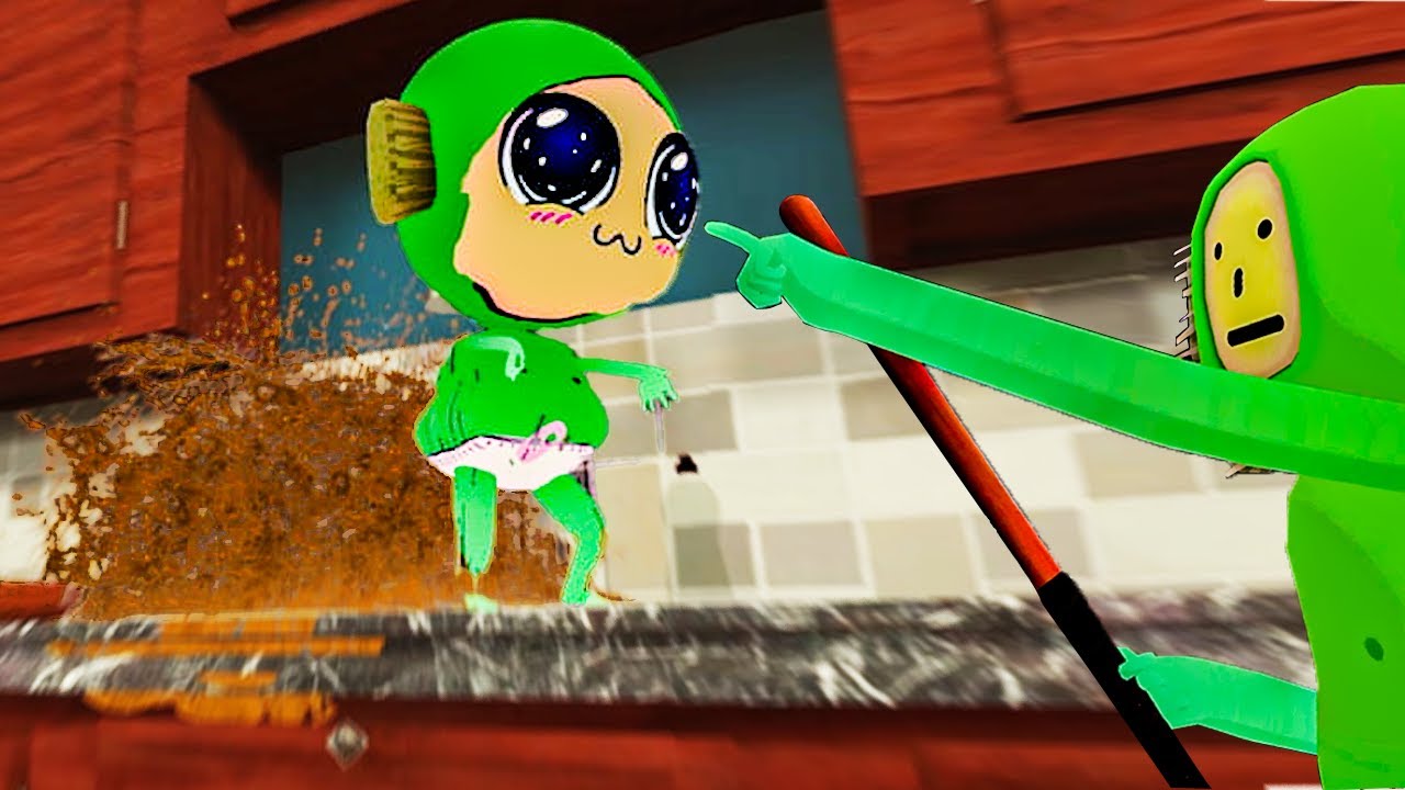 he made an oopsie in the sink