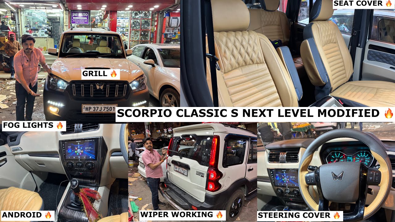 Scorpio Classic S Modified  ✅Modified scorpio classic✅Scorpio classic accessorie✅scorpio ✅