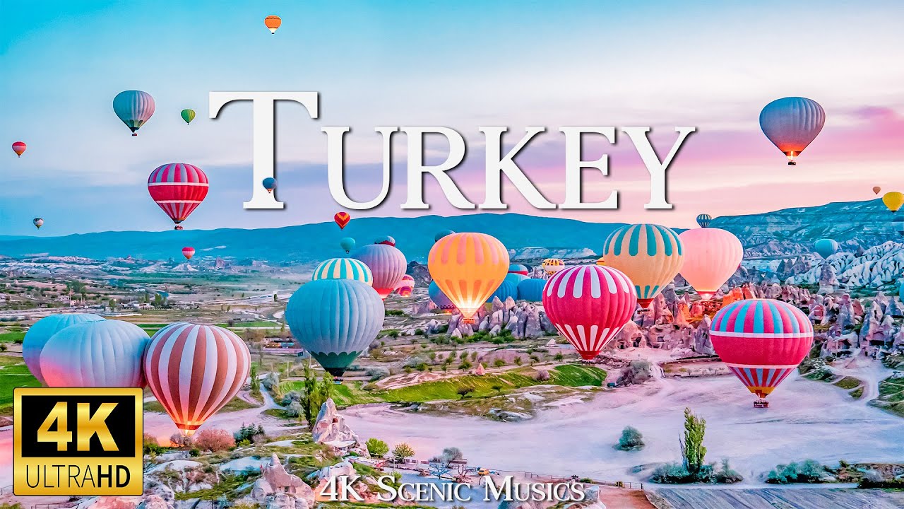 Turkey 4K(UHD) Relaxation Film - Rich Natural Beauty And Wonderful Sounds