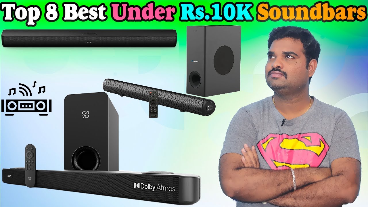 ✅ Top 8 Best Under 10k Soundbar In India 2025 With Price |Home Soundbars Review & Comparison