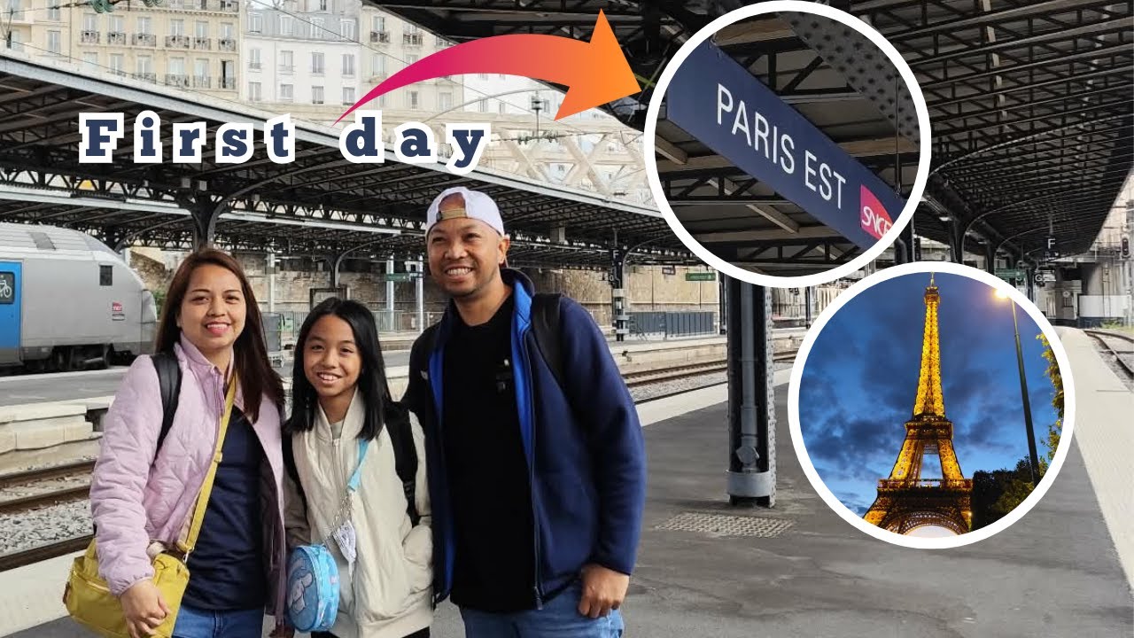 Family Time in Paris | Seeing the Eiffel Tower for the First Time