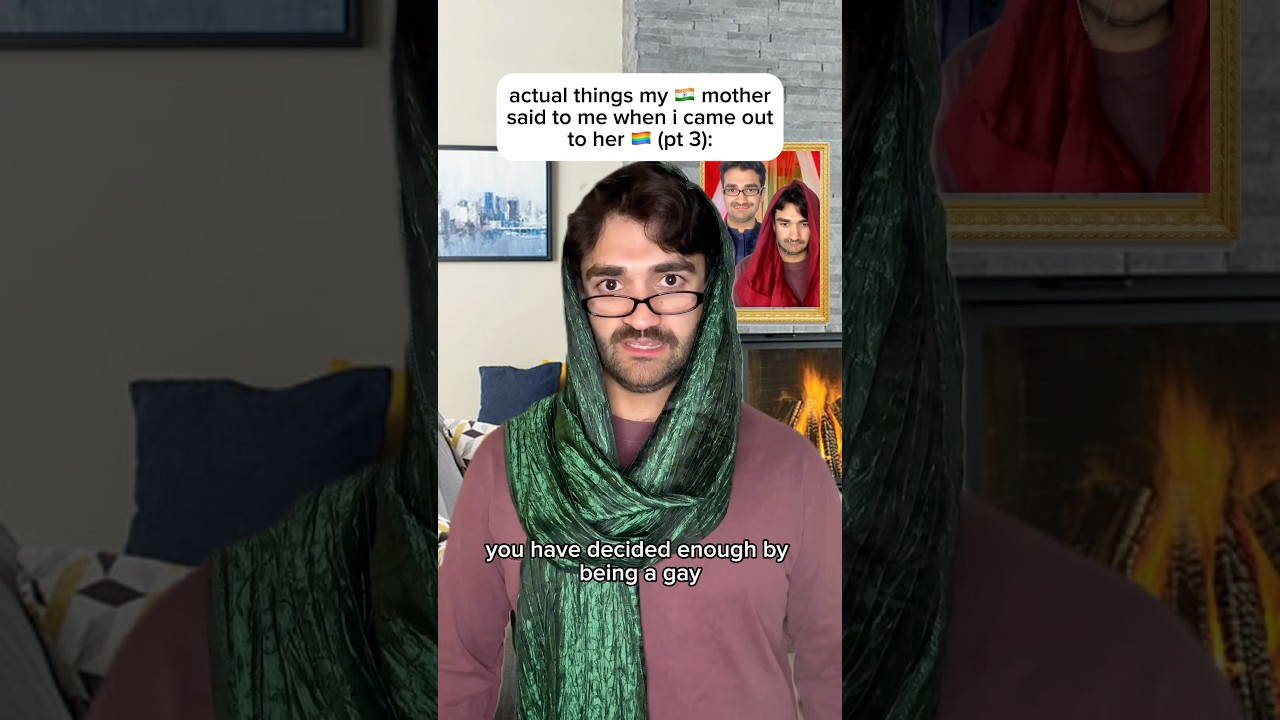 что сказала моя индийская мама, когда я сказал ей, что я ГЕЙ 🇮🇳🏳️&zwj;🌈😭 #смешно