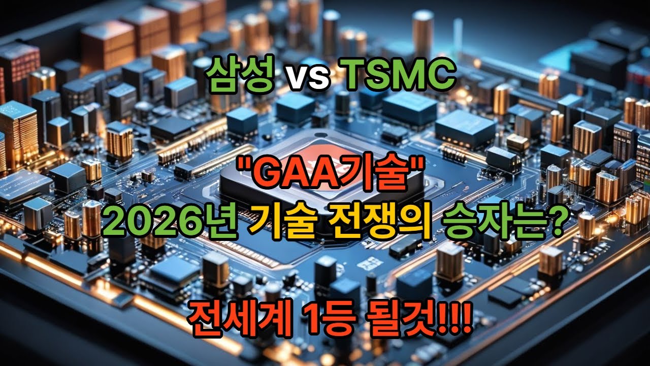 삼성전자GAA2나노 전세계1위 판도 뒤집다.?