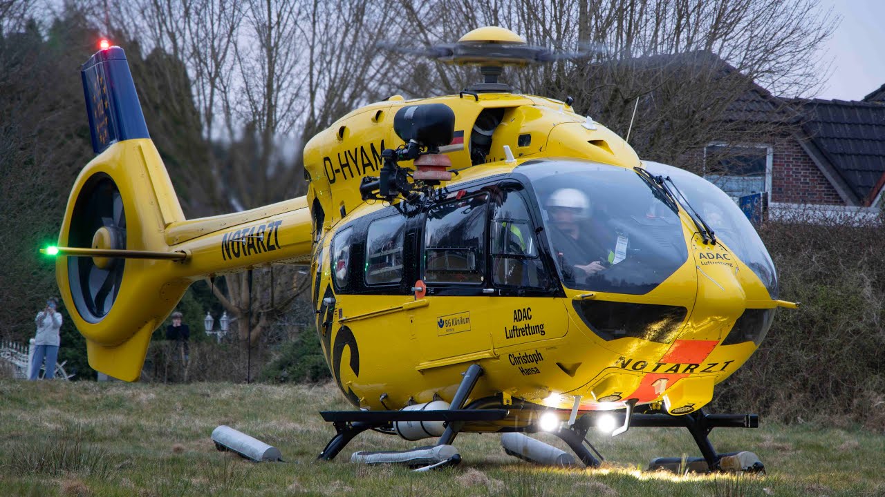 ADAC Luftrettung Take Off Christoph 26 H145 D-HYAM